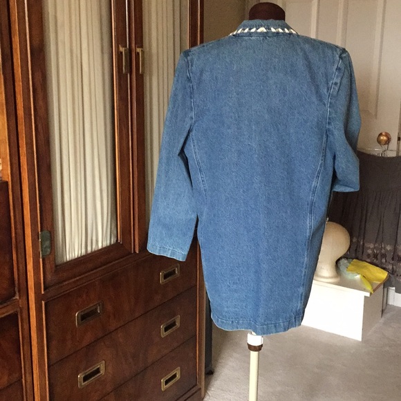 Vintage David David denim blazer - Picture 5 of 9